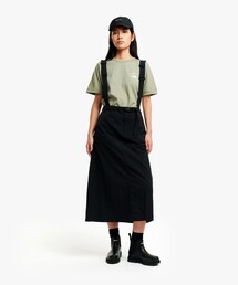 Women's Denim Overalls Skirt（ジャンパースカート）｜DANTON