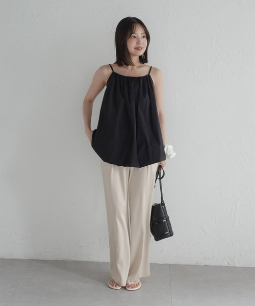 Noble（ノーブル）の「【洗える】le / ル SHIRRING BALLON BLOUSE（シャツ/ブラウス・レディース・ブラック/ホワイト・FREE）」の20枚目の写真