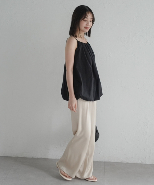 Noble（ノーブル）の「【洗える】le / ル SHIRRING BALLON BLOUSE（シャツ/ブラウス・レディース・ブラック/ホワイト・FREE）」の19枚目の写真