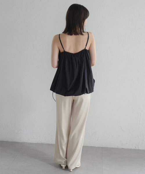Noble（ノーブル）の「【洗える】le / ル SHIRRING BALLON BLOUSE（シャツ/ブラウス・レディース・ブラック/ホワイト・FREE）」の18枚目の写真