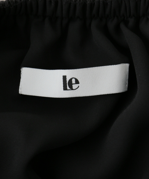 Noble（ノーブル）の「【洗える】le / ル SHIRRING BALLON BLOUSE（シャツ/ブラウス・レディース・ブラック/ホワイト・FREE）」の10枚目の写真