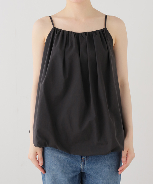Noble（ノーブル）の「【洗える】le / ル SHIRRING BALLON BLOUSE（シャツ/ブラウス・レディース・ブラック/ホワイト・FREE）」の5枚目の写真