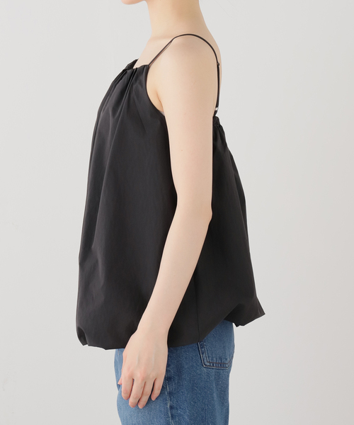 Noble（ノーブル）の「【洗える】le / ル SHIRRING BALLON BLOUSE（シャツ/ブラウス・レディース・ブラック/ホワイト・FREE）」の4枚目の写真