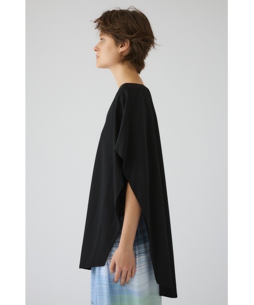 RIM.ARK(リムアーク)の「Relaxed flap tops リラックスド フラップ トップス(Tシャツ/カットソー・レディース・ブルー/ホワイト/ネイビー/ブラック・FREE)」の13枚目の写真