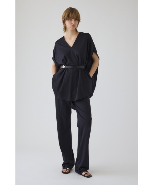 RIM.ARK(リムアーク)の「Relaxed flap tops リラックスド フラップ トップス(Tシャツ/カットソー・レディース・ブルー/ホワイト/ネイビー/ブラック・FREE)」の17枚目の写真