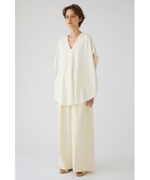 RIM.ARK(リムアーク)の「Relaxed flap tops リラックスド フラップ トップス(Tシャツ/カットソー・レディース・ブルー/ホワイト/ネイビー/ブラック・FREE)」の22枚目の写真