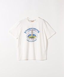 VITALSIGN:〈洗濯機可能〉プリント TEE