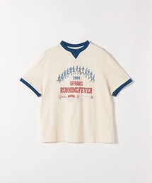 VITALSIGN:〈洗濯機可能〉プリント TEE