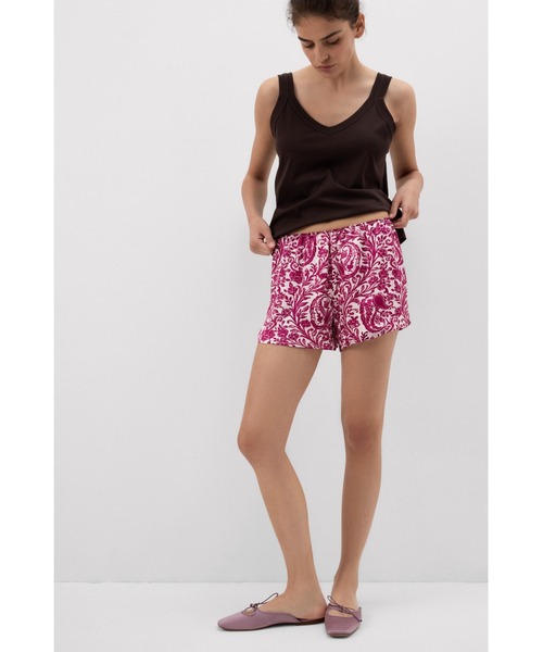 Intimissimi(インティミッシミ)の「“Brighten Your Day” ビスコース サテン ショートパンツ(その他パンツ・レディース・チェリーピンク・S/M/L)」の1枚目の写真