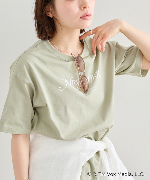 U by SPICK&SPAN(ユーバイスピックアンドスパン)の「New York Magazine ロゴ TEE(Tシャツ/カットソー・レディース・ブラック/カーキ/ホワイト・SMALL)」の17枚目の写真