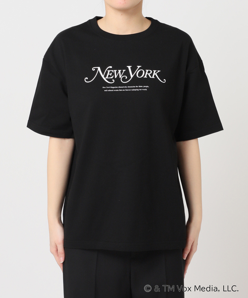 U by SPICK&SPAN(ユーバイスピックアンドスパン)の「New York Magazine ロゴ TEE(Tシャツ/カットソー・レディース・ブラック/カーキ/ホワイト・SMALL)」の16枚目の写真