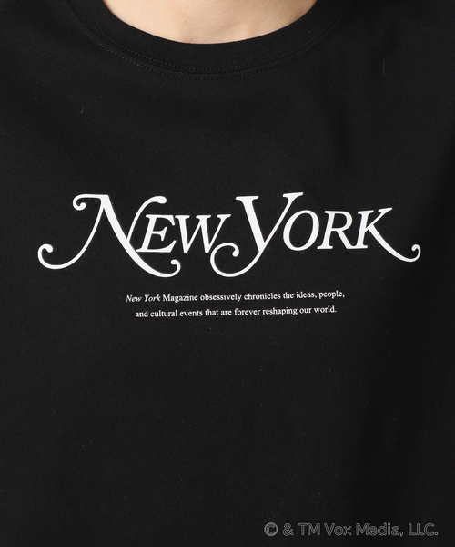 U by SPICK&SPAN(ユーバイスピックアンドスパン)の「New York Magazine ロゴ TEE(Tシャツ/カットソー・レディース・ブラック/カーキ/ホワイト・SMALL)」の10枚目の写真