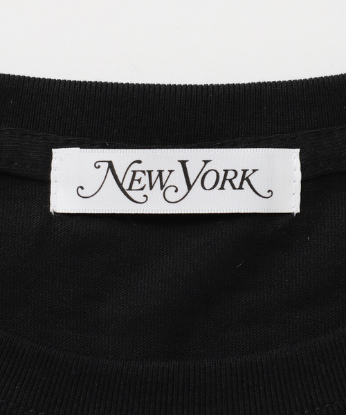 U by SPICK&SPAN(ユーバイスピックアンドスパン)の「New York Magazine ロゴ TEE(Tシャツ/カットソー・レディース・ブラック/カーキ/ホワイト・SMALL)」の9枚目の写真