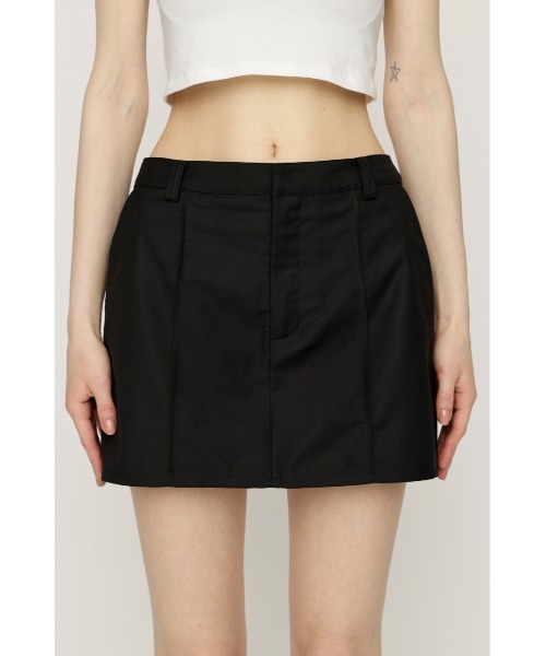 SLY(スライ)の「SKIRT LIKE S/PT スカートライクショートパンツ 春服 夏服(スラックス・レディース・ベージュ/ブラック・2/1)」の8枚目の写真