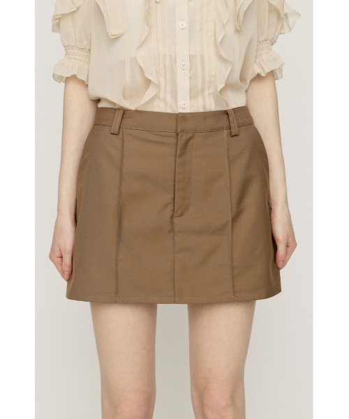 SLY(スライ)の「SKIRT LIKE S/PT スカートライクショートパンツ 春服 夏服(スラックス・レディース・ベージュ/ブラック・2/1)」の12枚目の写真