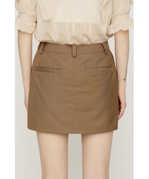 SLY(スライ)の「SKIRT LIKE S/PT スカートライクショートパンツ 春服 夏服(スラックス・レディース・ベージュ/ブラック・2/1)」の14枚目の写真
