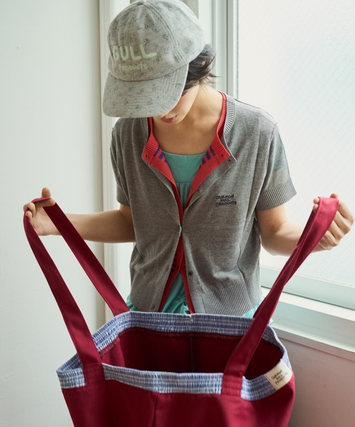 common gull products.（コモンガルプロダクツ）の「2つで1つの半袖カーディガン、芽心（カーディガン/ボレロ・レディース・グレー系/ミント/ネイビー/サックスブルー・SMALL/MEDIUM）」の20枚目の写真