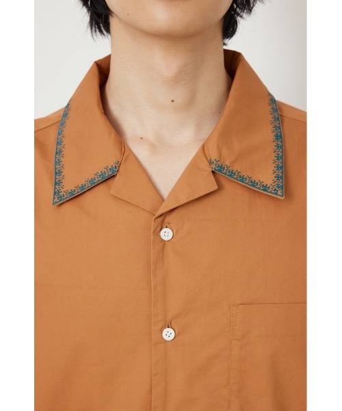 RODEO CROWNS WIDE BOWL（ロデオクラウンズワイドボウル）の「Crown Hem シャツ（シャツ/ブラウス・メンズ・ブラック/オフホワイト/ダークオレンジ・MEDIUM/LARGE）」の21枚目の写真