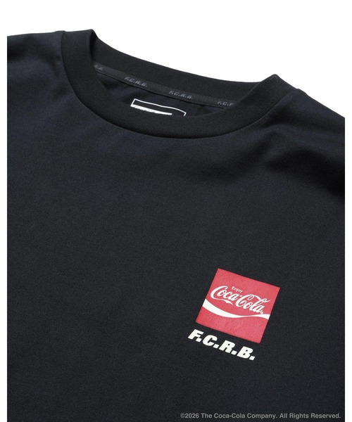 F.C.Real Bristol(エフシーレアルブリストル)の「Coca-Cola AUTHENTIC L/S TEE(Tシャツ/カットソー・メンズ・ブラック/オレンジ/ホワイト・XX-LARGE/X-LARGE/LARGE/MEDIUM/SMALL)」の7枚目の写真