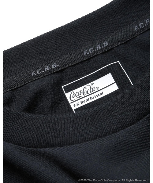 F.C.Real Bristol(エフシーレアルブリストル)の「Coca-Cola AUTHENTIC L/S TEE(Tシャツ/カットソー・メンズ・ブラック/オレンジ/ホワイト・XX-LARGE/X-LARGE/LARGE/MEDIUM/SMALL)」の8枚目の写真