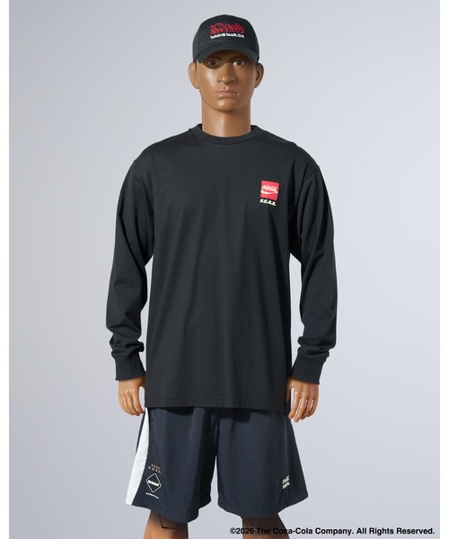 F.C.Real Bristol(エフシーレアルブリストル)の「Coca-Cola AUTHENTIC L/S TEE(Tシャツ/カットソー・メンズ・ブラック/オレンジ/ホワイト・XX-LARGE/X-LARGE/LARGE/MEDIUM/SMALL)」の4枚目の写真