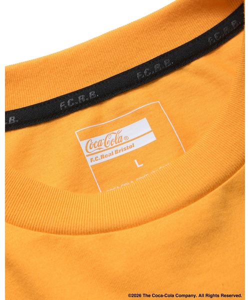 F.C.Real Bristol(エフシーレアルブリストル)の「Coca-Cola AUTHENTIC L/S TEE(Tシャツ/カットソー・メンズ・ブラック/オレンジ/ホワイト・XX-LARGE/X-LARGE/LARGE/MEDIUM/SMALL)」の12枚目の写真