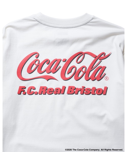 F.C.Real Bristol(エフシーレアルブリストル)の「Coca-Cola AUTHENTIC L/S TEE(Tシャツ/カットソー・メンズ・ブラック/オレンジ/ホワイト・XX-LARGE/X-LARGE/LARGE/MEDIUM/SMALL)」の14枚目の写真