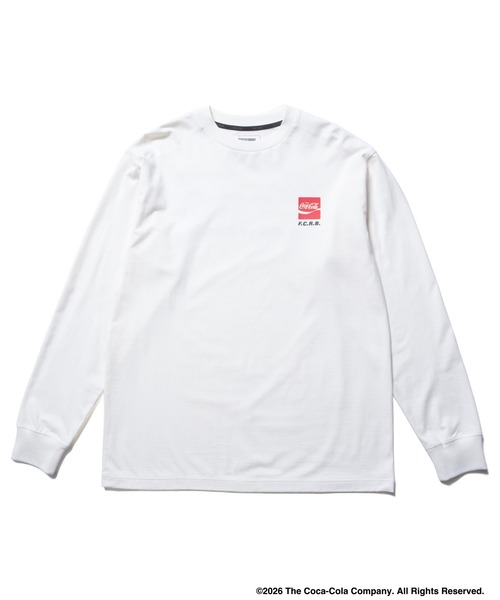 F.C.Real Bristol(エフシーレアルブリストル)の「Coca-Cola AUTHENTIC L/S TEE(Tシャツ/カットソー・メンズ・ブラック/オレンジ/ホワイト・XX-LARGE/X-LARGE/LARGE/MEDIUM/SMALL)」の13枚目の写真