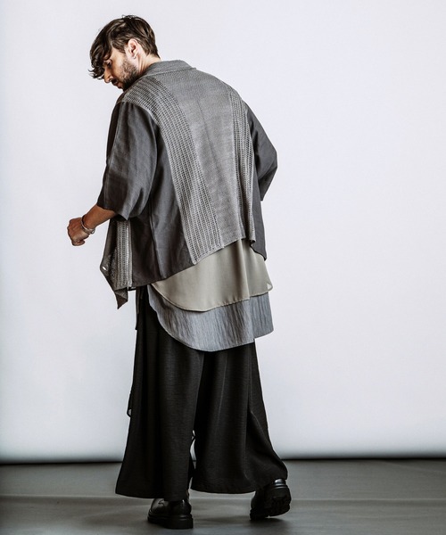NO ID.（ノーアイディ）の「【NO ID.】Gather Baggy Drape Trousers / ギャザー バギー ドレープ トラウザーズ（その他パンツ・メンズ・その他23/ブラック・2/1）」の9枚目の写真