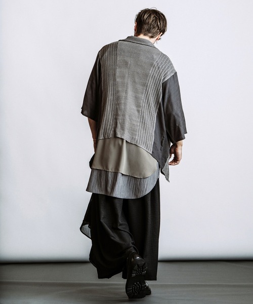 NO ID.（ノーアイディ）の「【NO ID.】Gather Baggy Drape Trousers / ギャザー バギー ドレープ トラウザーズ（その他パンツ・メンズ・その他23/ブラック・2/1）」の10枚目の写真