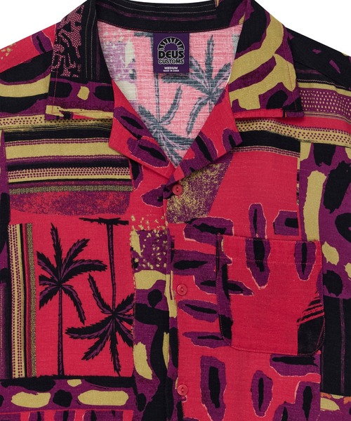 DEUS EX MACHINA(デウスエクスマキナ)の「FREAMON SHIRT(シャツ/ブラウス・メンズ・レッド/イエロー系・M/L)」の22枚目の写真