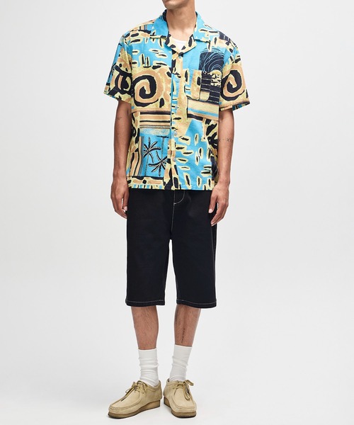 DEUS EX MACHINA(デウスエクスマキナ)の「FREAMON SHIRT(シャツ/ブラウス・メンズ・レッド/イエロー系・M/L)」の10枚目の写真