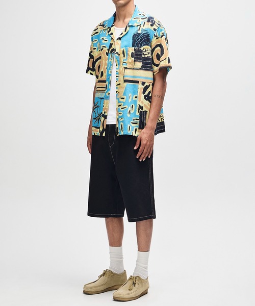 DEUS EX MACHINA(デウスエクスマキナ)の「FREAMON SHIRT(シャツ/ブラウス・メンズ・レッド/イエロー系・M/L)」の11枚目の写真