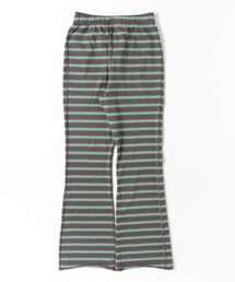 WALLA WALLA SPORT【ワラワラスポーツ】 - STRIPE FLARE PANT