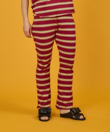 WALLA WALLA SPORT【ワラワラスポーツ】 - STRIPE FLARE PANT