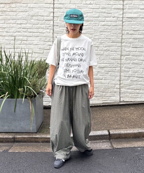 CIAOPANIC TYPY(チャオパニックティピー)の「【UNISEX】チェックカーブイージーパンツ(その他パンツ・レディース・グリーン/ネイビー/ブラウン・LARGE/MEDIUM)」の18枚目の写真