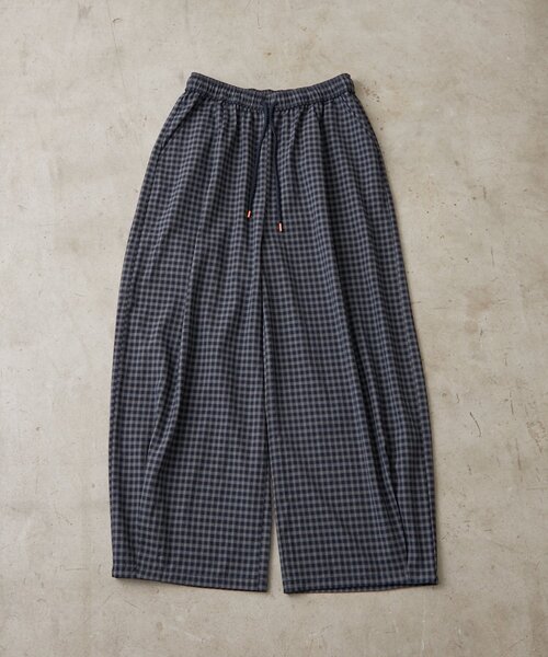 CIAOPANIC TYPY(チャオパニックティピー)の「【UNISEX】チェックカーブイージーパンツ(その他パンツ・レディース・グリーン/ネイビー/ブラウン・LARGE/MEDIUM)」の14枚目の写真