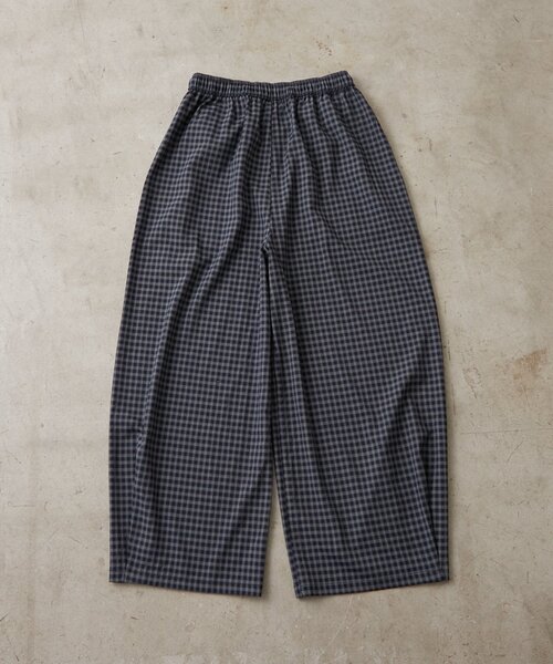 CIAOPANIC TYPY(チャオパニックティピー)の「【UNISEX】チェックカーブイージーパンツ(その他パンツ・レディース・グリーン/ネイビー/ブラウン・LARGE/MEDIUM)」の13枚目の写真