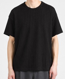 5C31レースシアー クルーネックTEE