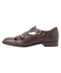 【LEON掲載】【MACKINTOSH LONDON×三陽山長】ボックスカーフ グルカサンダル