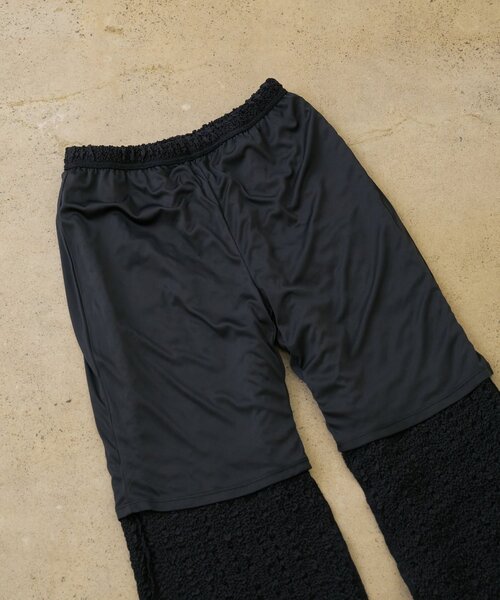 Omekashi(オメカシ)の「フレアパンツ&ラップスカートSET(その他パンツ・レディース・ブラック/オフホワイト・36/38)」の10枚目の写真