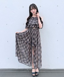 NOMAE（ノーマエ）の「アメスリフリルレイヤードロングワンピース（ワンピース）」