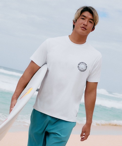 Quiksilver(クイックシルバー)の「QUIKSILVER メンズ TOO FINE FB SS 半袖Tシャツ 速乾 UPF50+ ストレッチ【2026年夏モデル】(Tシャツ/カットソー・メンズ・ホワイト/ブラック/ピンク・X-LARGE/LARGE/MEDIUM)」の5枚目の写真