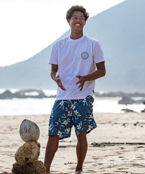 Quiksilver(クイックシルバー)の「QUIKSILVER メンズ TOO FINE FB SS 半袖Tシャツ 速乾 UPF50+ ストレッチ【2026年夏モデル】(Tシャツ/カットソー・メンズ・ホワイト/ブラック/ピンク・X-LARGE/LARGE/MEDIUM)」の8枚目の写真
