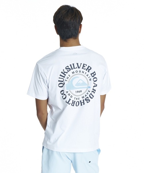 Quiksilver(クイックシルバー)の「QUIKSILVER メンズ TOO FINE FB SS 半袖Tシャツ 速乾 UPF50+ ストレッチ【2026年夏モデル】(Tシャツ/カットソー・メンズ・ホワイト/ブラック/ピンク・X-LARGE/LARGE/MEDIUM)」の10枚目の写真