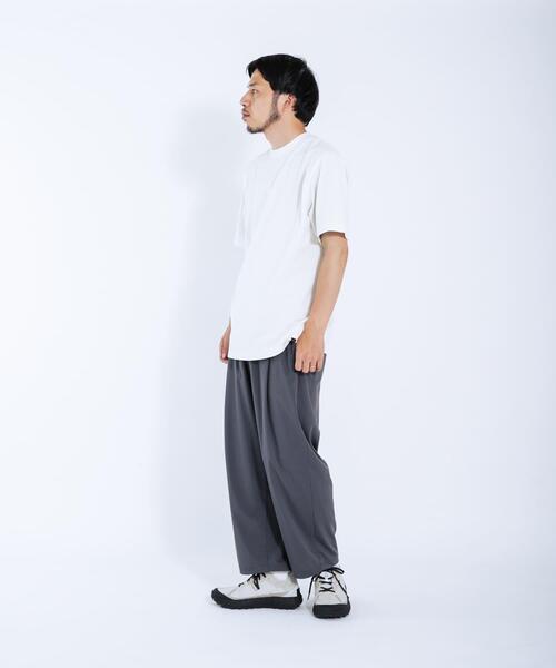 EKAL（エカル）の「『UR TECH ひやサラクール』ロゴワッペンTシャツ（Tシャツ/カットソー・メンズ・イエロー/チャコールグレー/ホワイト・MEDIUM/LARGE）」の8枚目の写真