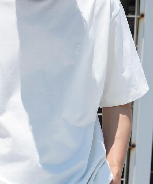 EKAL（エカル）の「『UR TECH ひやサラクール』ロゴワッペンTシャツ（Tシャツ/カットソー・メンズ・イエロー/チャコールグレー/ホワイト・MEDIUM/LARGE）」の10枚目の写真