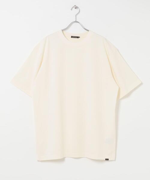 EKAL（エカル）の「『UR TECH ひやサラクール』ロゴワッペンTシャツ（Tシャツ/カットソー・メンズ・イエロー/チャコールグレー/ホワイト・MEDIUM/LARGE）」の13枚目の写真