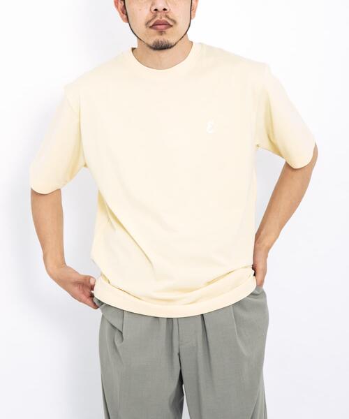 EKAL（エカル）の「『UR TECH ひやサラクール』ロゴワッペンTシャツ（Tシャツ/カットソー・メンズ・イエロー/チャコールグレー/ホワイト・MEDIUM/LARGE）」の21枚目の写真