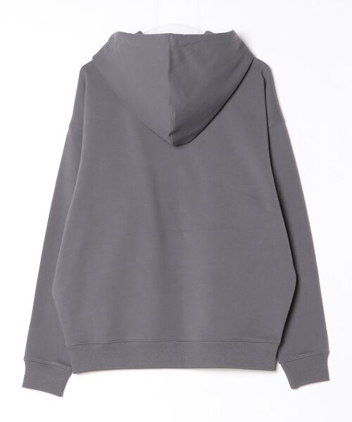 Y-3(ワイスリー)の「Y-3 FRENCH TERRY LIQUID LOGO HOODIE(パーカー・メンズ・グレー・SMALL/MEDIUM/LARGE/X-SMALL/X-LARGE/XX-SMALL/XX-LARGE)」の6枚目の写真